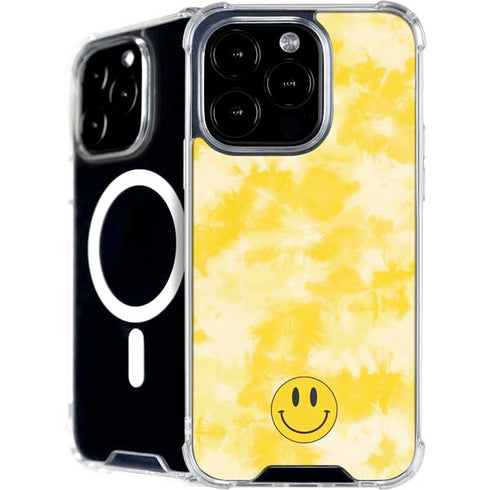 Yellow Tie Die iPhone 16 Pro MagSafe Case